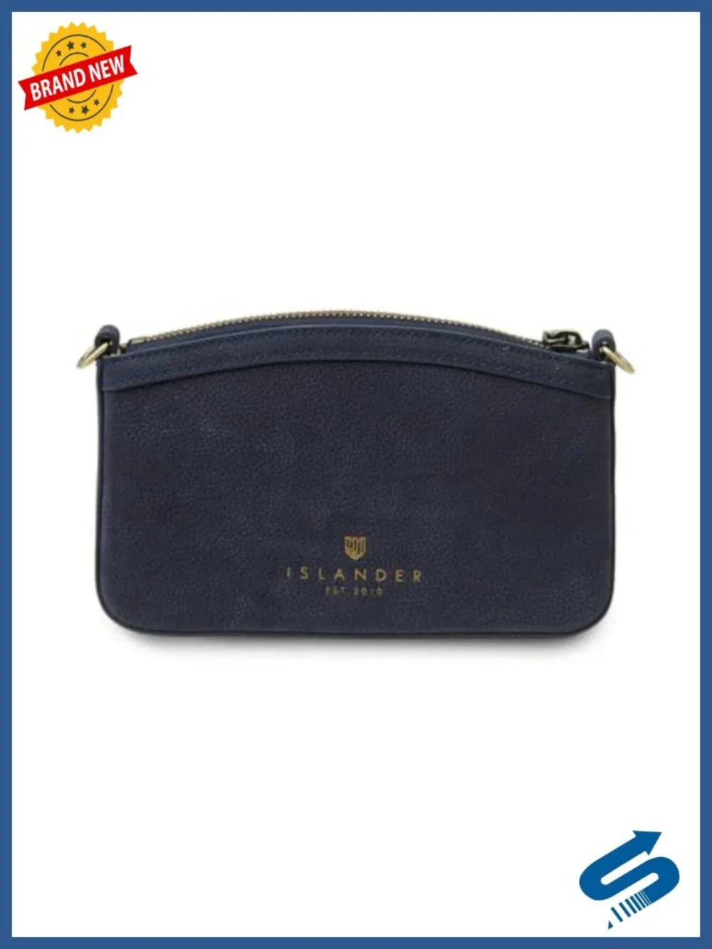 Harris Tweed Leather Crossbody Bag Convertible Clutch Detachable Strap